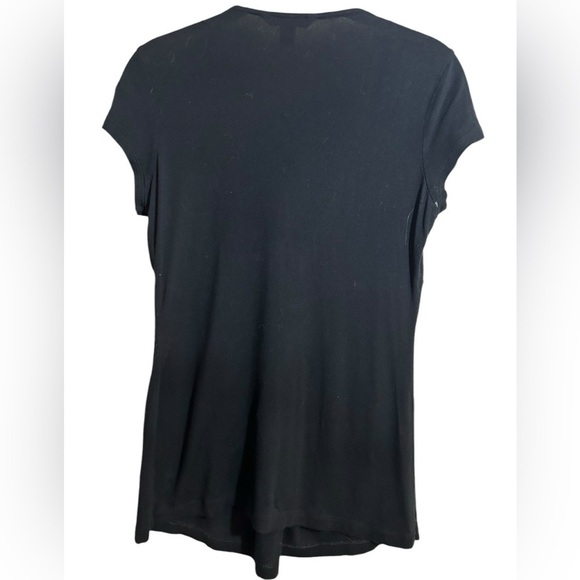 Banana Republic Women’s Cap Sleeve V-Neck Twist Front Top Stretch Size Small - Picture 2 of 10